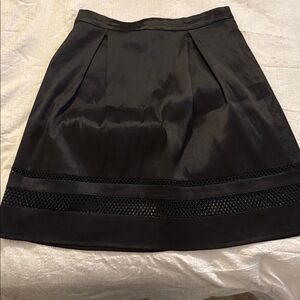 Ivanka Trump Black Satin Skirt